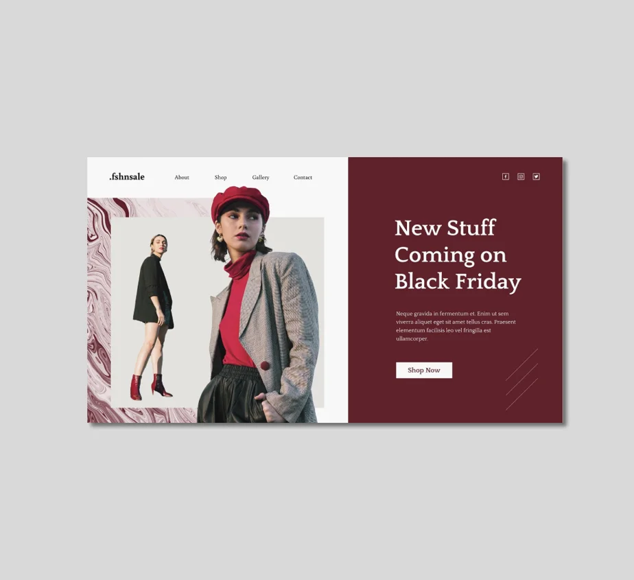 Exemple de boutique e-commerce WordPress